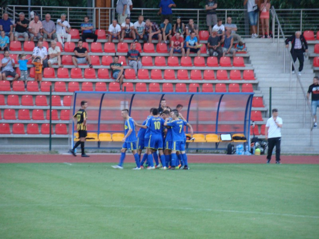 Stal Brzeg - MKS Gogolin - zadecydował karny w 94` minucie