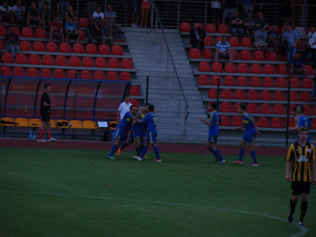 Stal Brzeg - MKS Gogolin - zadecydował karny w 94` minucie