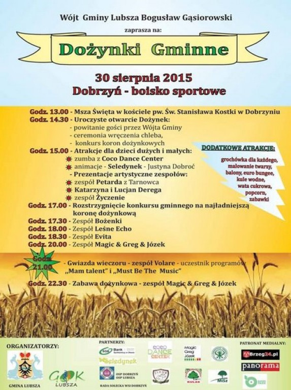 Weekendowy Informator Imprezowy 28-30.08.2015