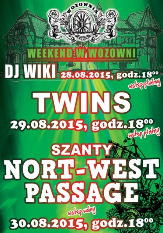 Weekendowy Informator Imprezowy 28-30.08.2015