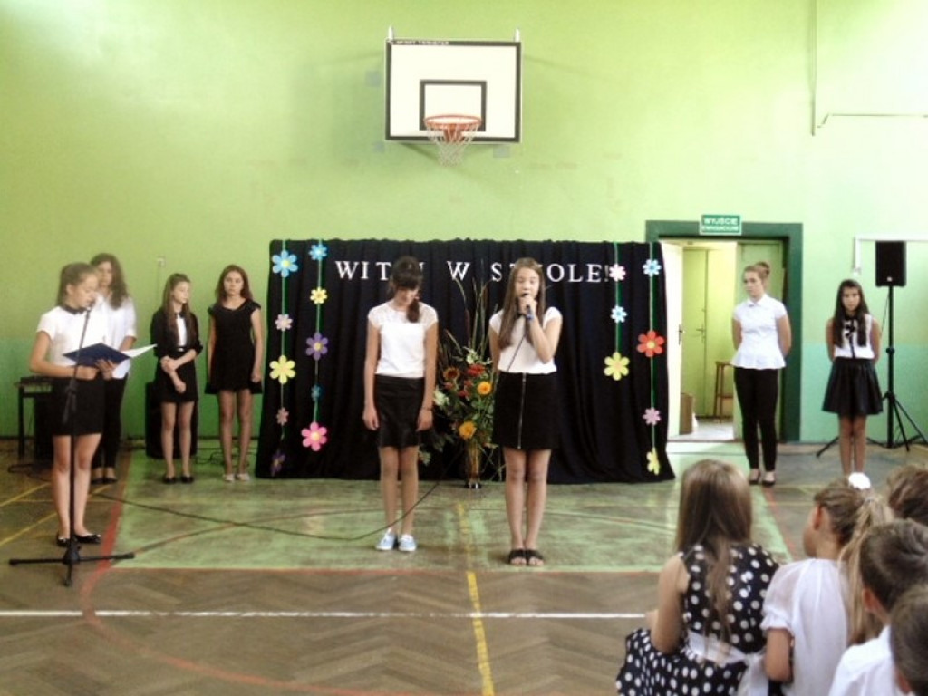 Witamy w PZSP w Olszance, czyli uroczyste rozpoczęcie nowego roku szkolnego za nami...