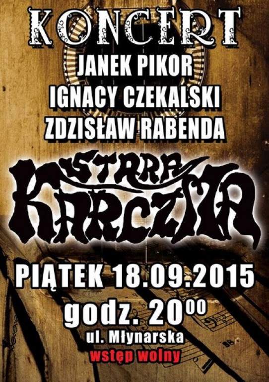 Weekendowy Informator Imprezowy 18-20 września 2015