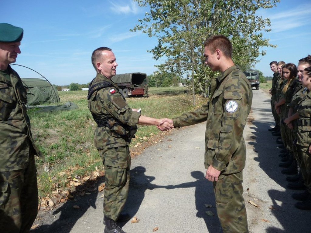 Zajęcia zintegrowane 1 Brzeskiego Pułku Saperów z udziałem młodzieży II LO w Brzegu