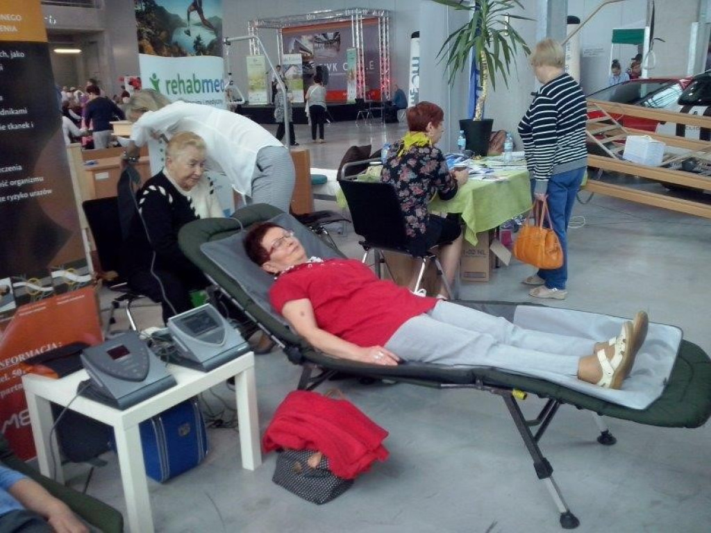 Brzeżanie na Targach Senioralnych