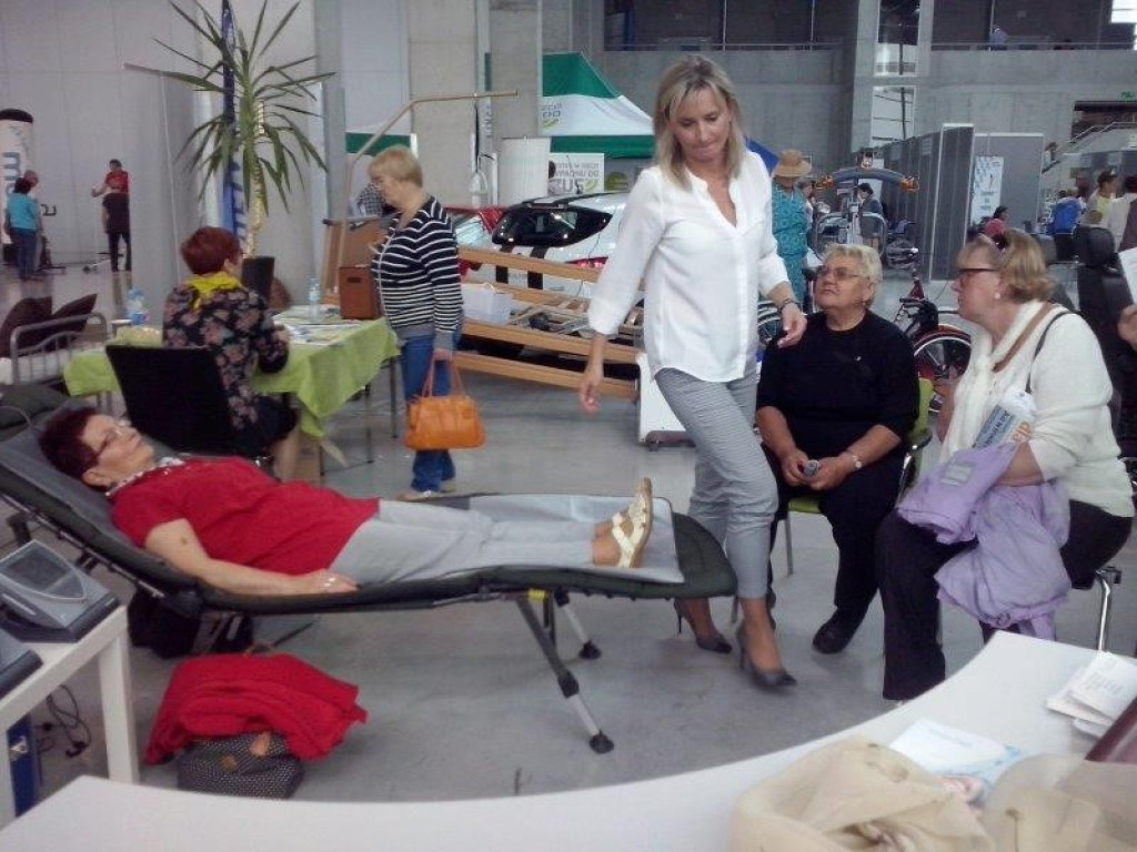 Brzeżanie na Targach Senioralnych