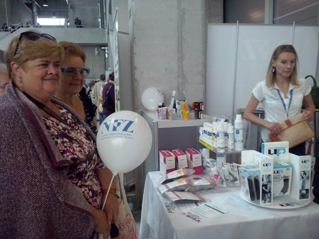 Brzeżanie na Targach Senioralnych