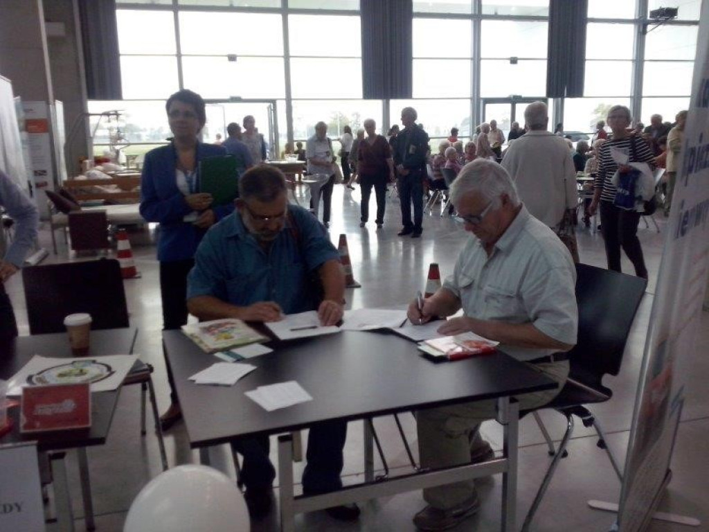 Brzeżanie na Targach Senioralnych