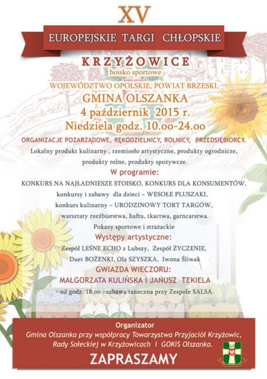 Weekendowy Informator Imprezowy 02-04.10.2015