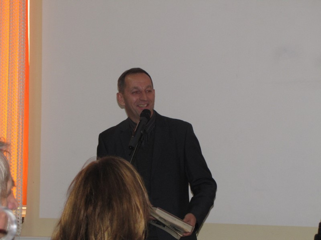 Spotkanie autorskie ze Stanisławem S. Nicieją w Tarnowcu