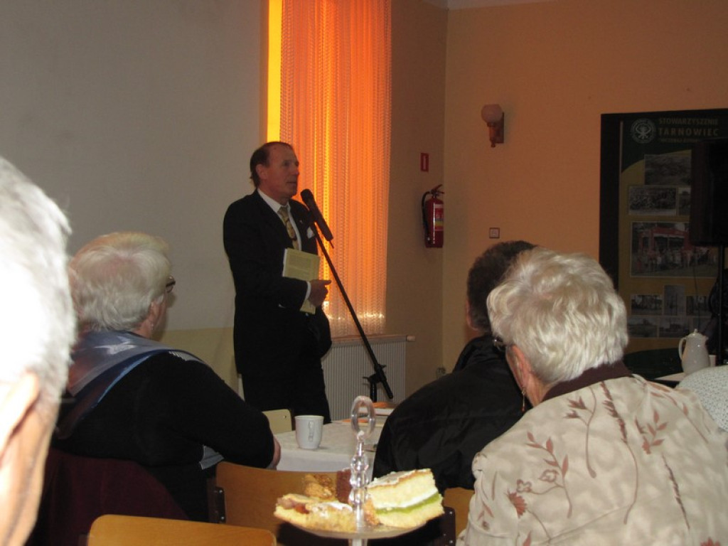 Spotkanie autorskie ze Stanisławem S. Nicieją w Tarnowcu