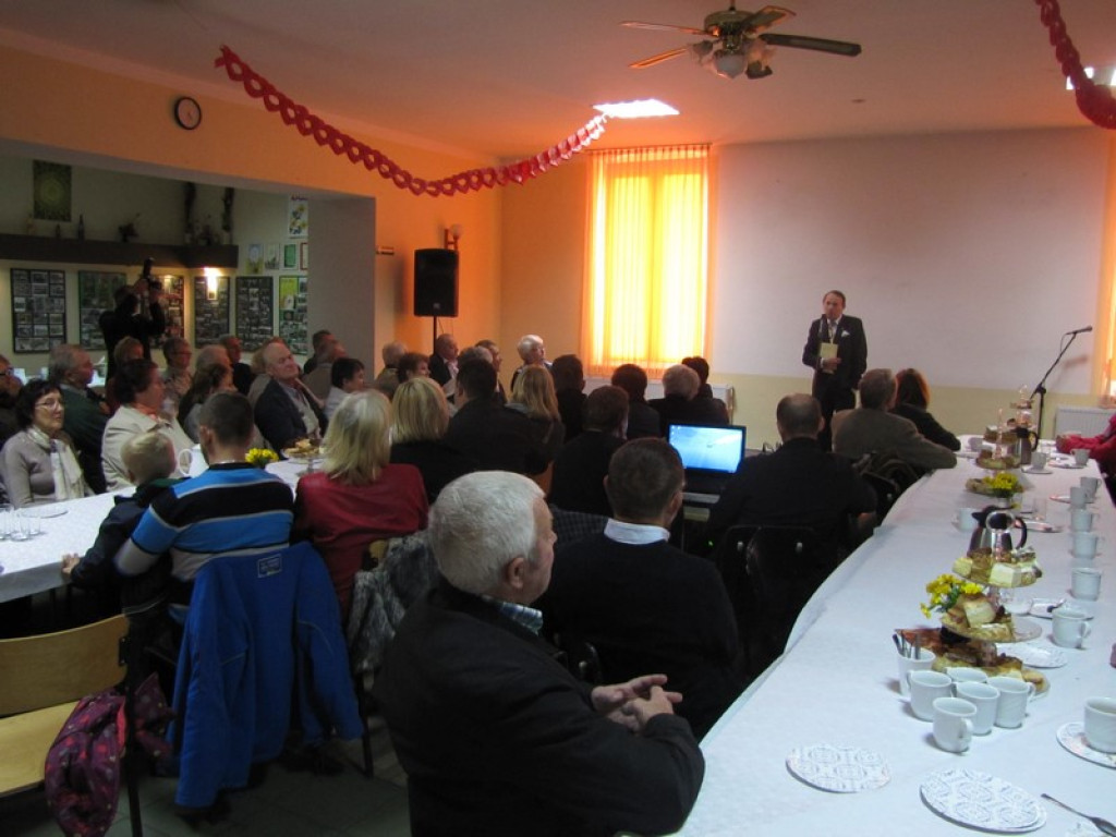 Spotkanie autorskie ze Stanisławem S. Nicieją w Tarnowcu