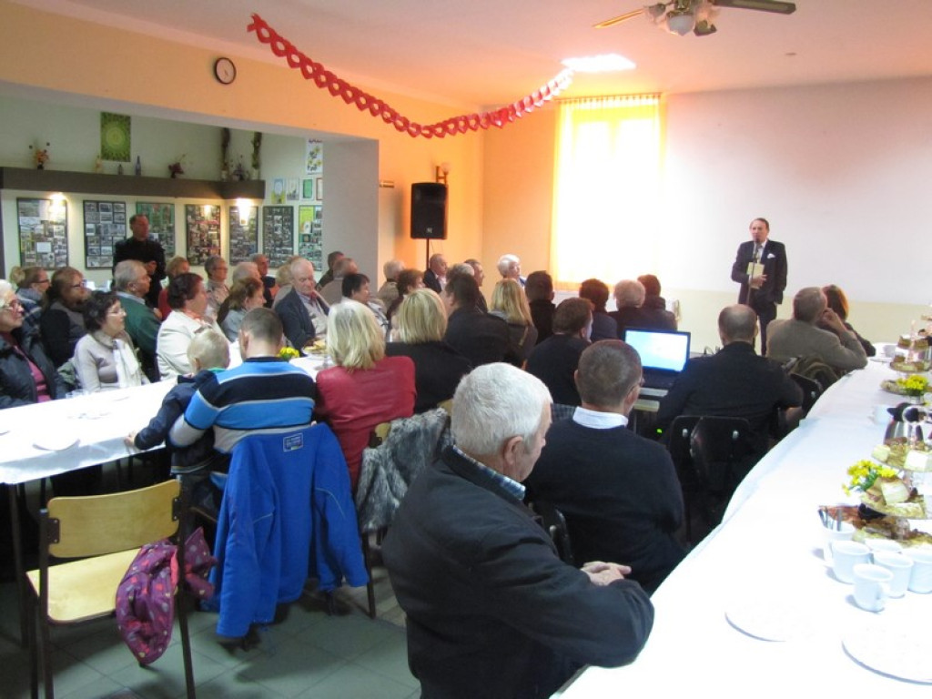 Spotkanie autorskie ze Stanisławem S. Nicieją w Tarnowcu