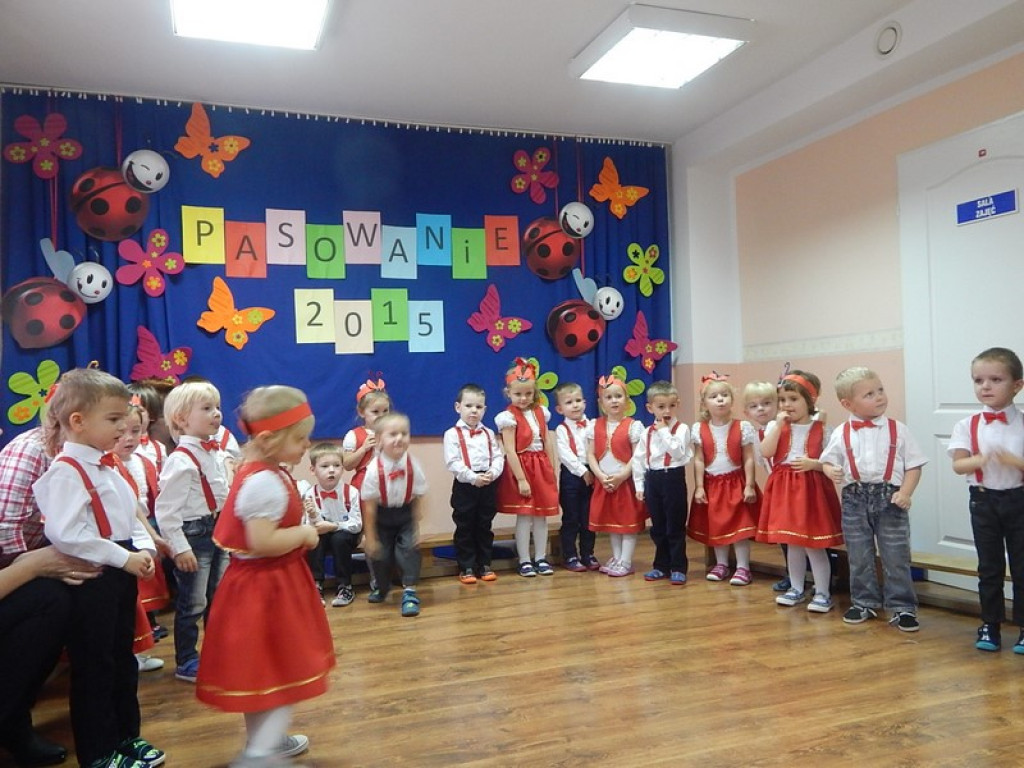 Pasowanie na przedszkolaka w 