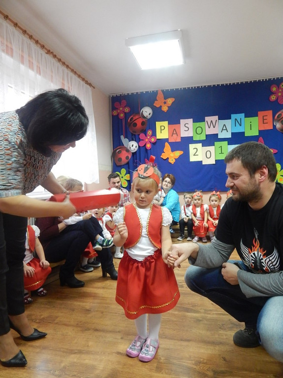 Pasowanie na przedszkolaka w 