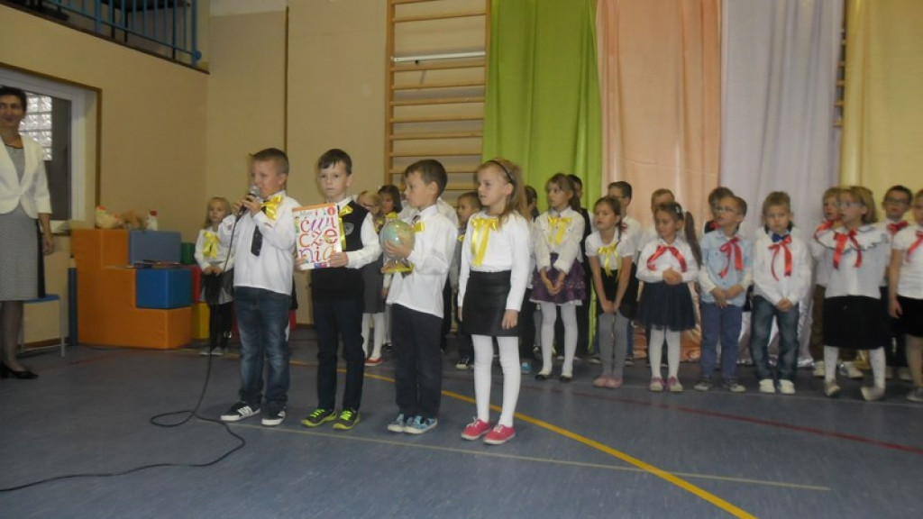 Wczoraj przedszkolaki - dzisiaj już pierwszaki