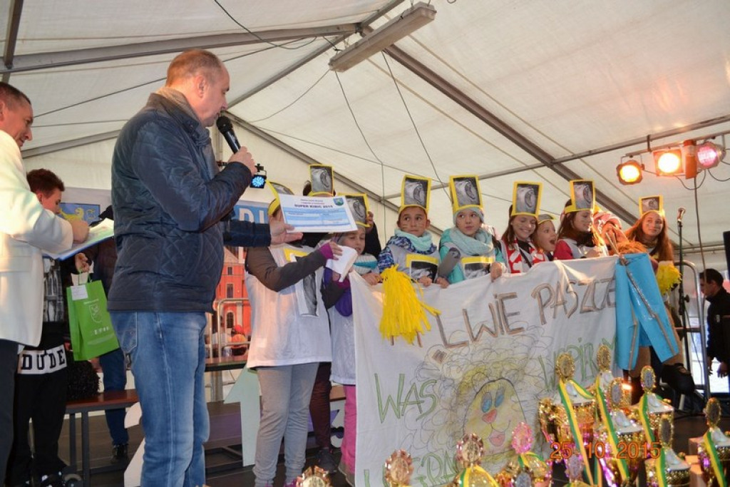 Biegali w Lewinie Brzeskim w ramach III edycji akcji 