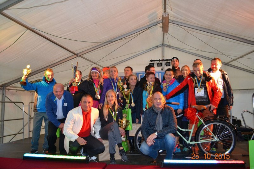 Biegali w Lewinie Brzeskim w ramach III edycji akcji 