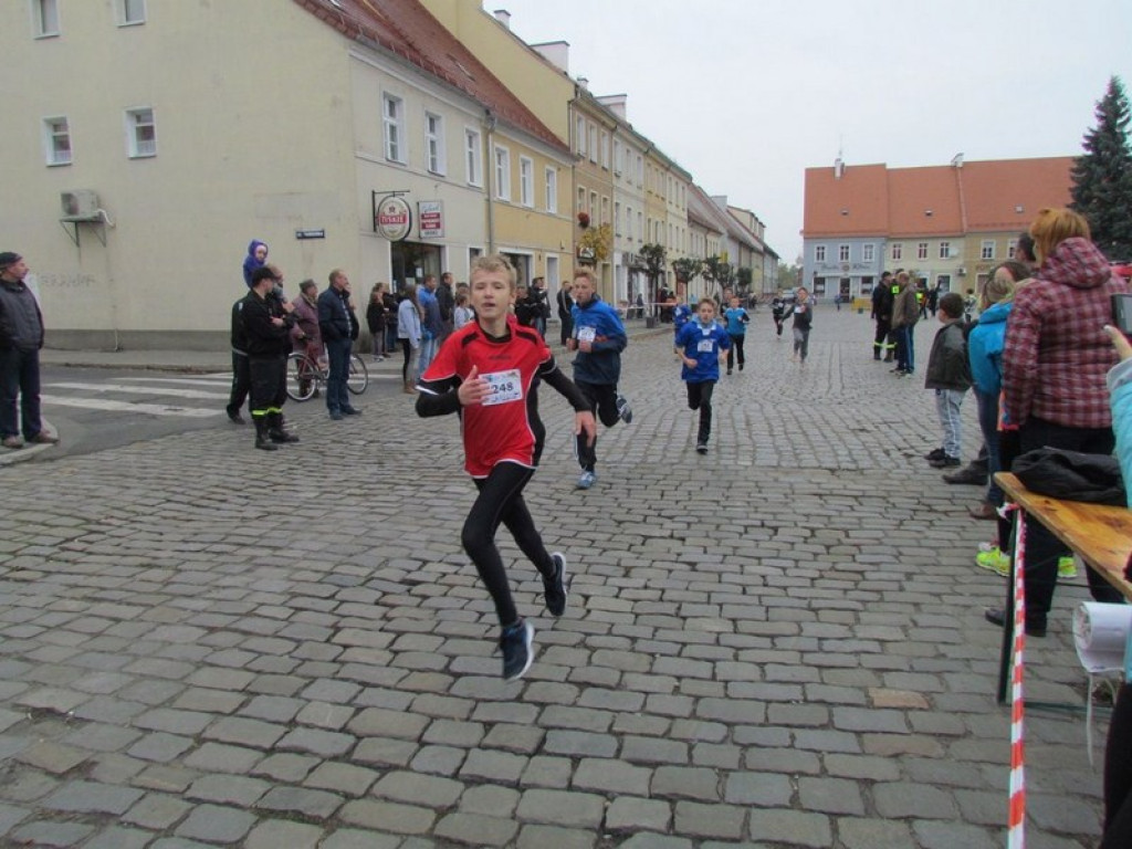 Biegali w Lewinie Brzeskim w ramach III edycji akcji 