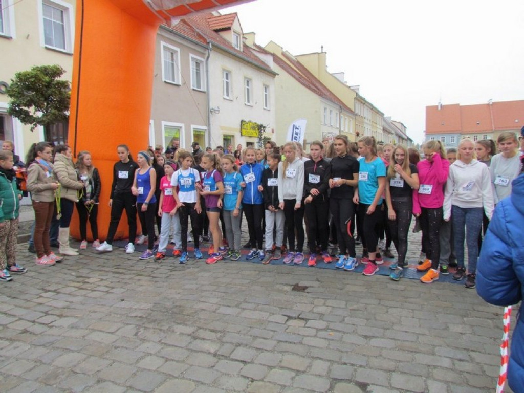 Biegali w Lewinie Brzeskim w ramach III edycji akcji 