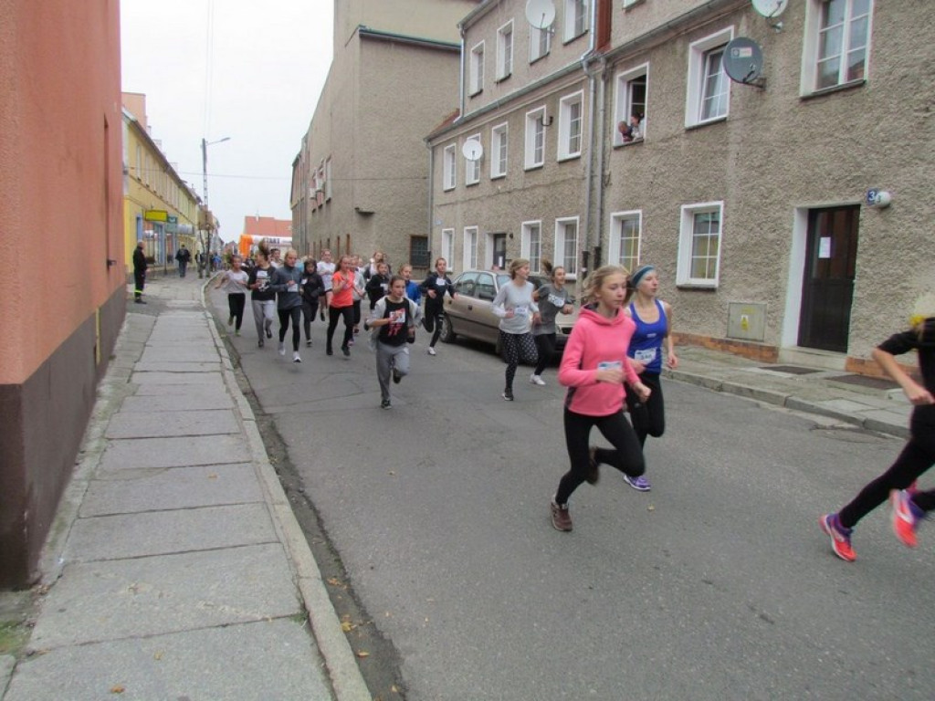 Biegali w Lewinie Brzeskim w ramach III edycji akcji 