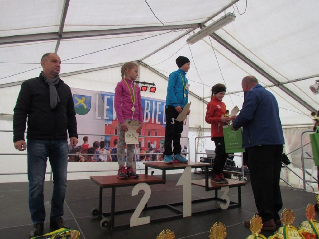 Biegali w Lewinie Brzeskim w ramach III edycji akcji 