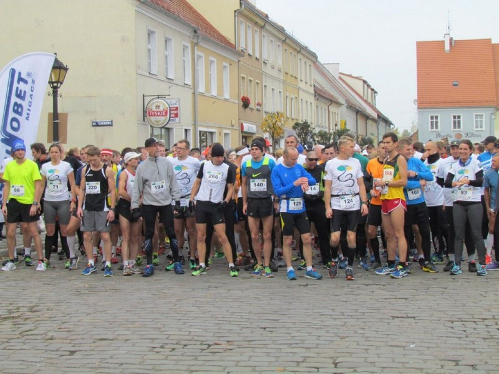 Biegali w Lewinie Brzeskim w ramach III edycji akcji 