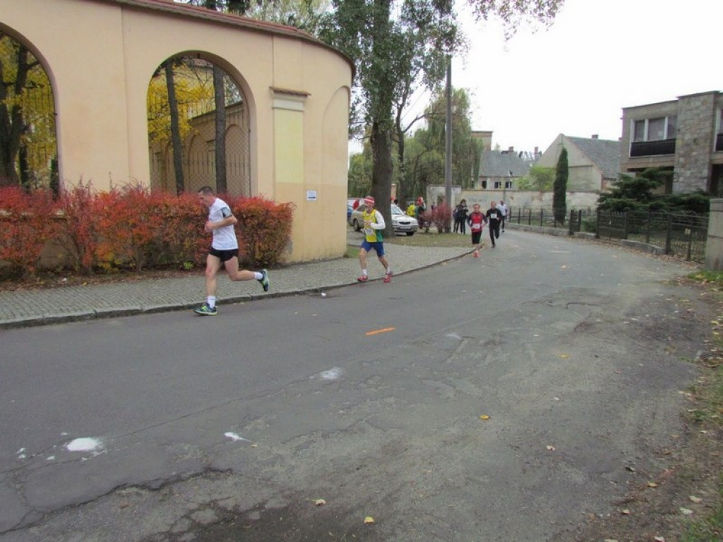 Biegali w Lewinie Brzeskim w ramach III edycji akcji 