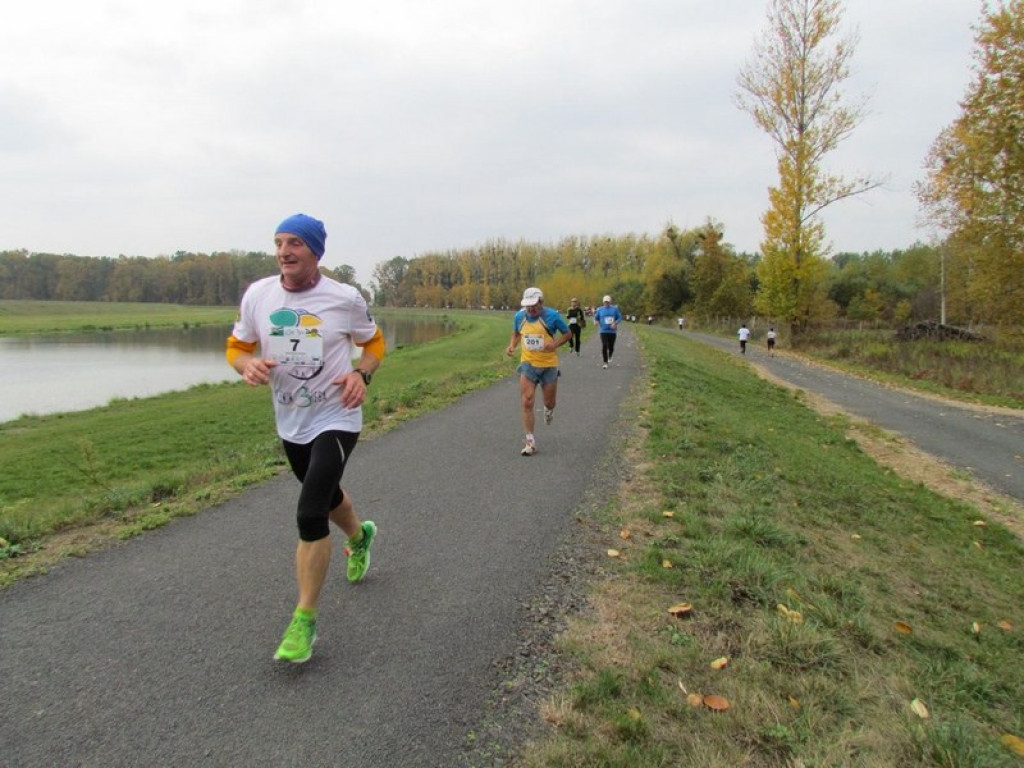 Biegali w Lewinie Brzeskim w ramach III edycji akcji 