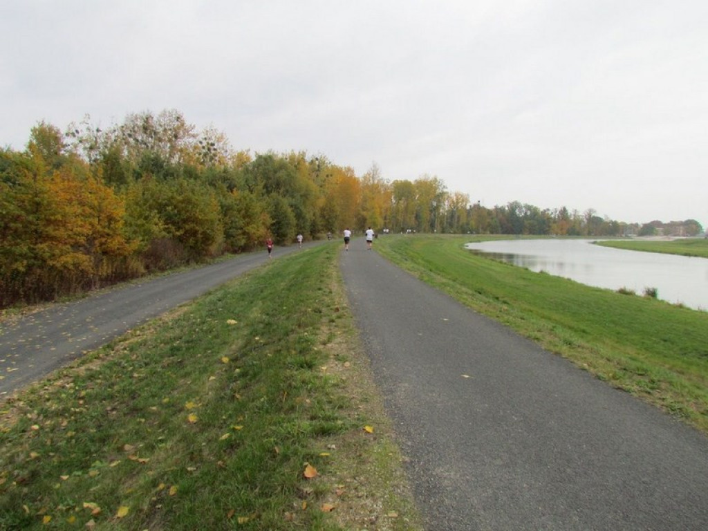 Biegali w Lewinie Brzeskim w ramach III edycji akcji 