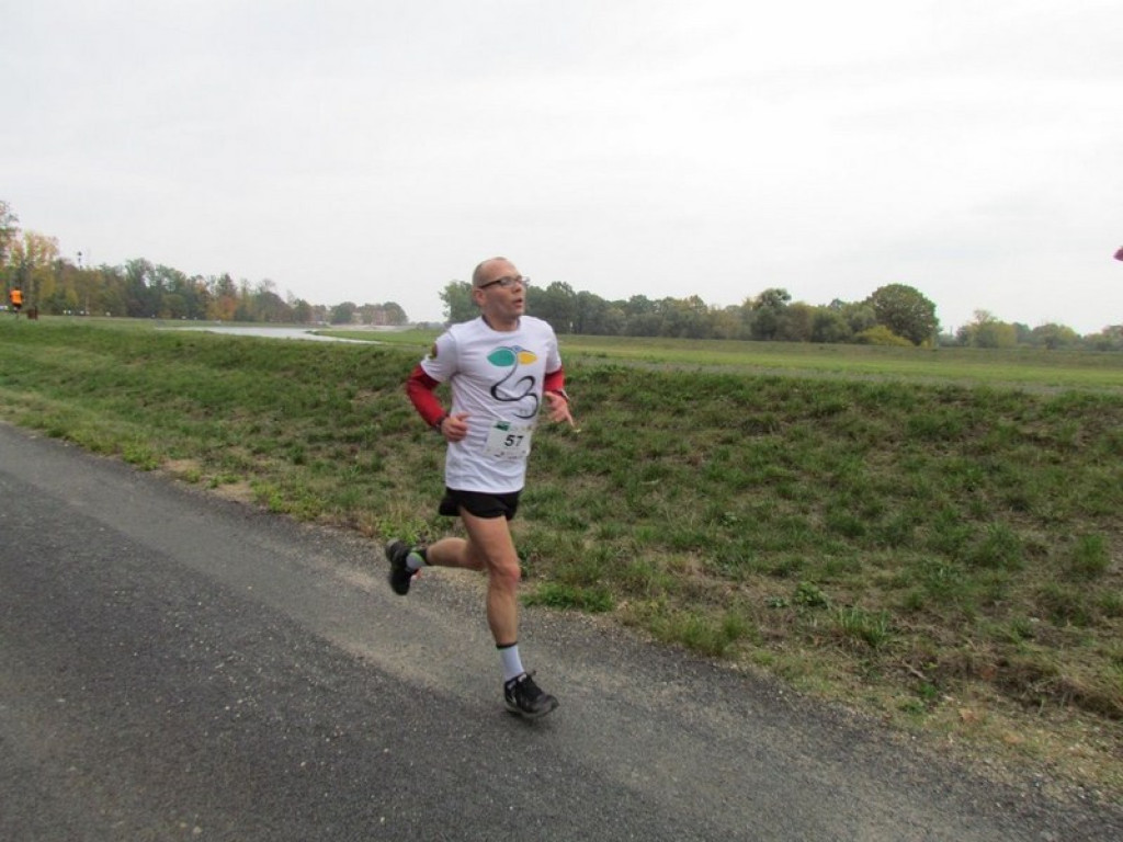 Biegali w Lewinie Brzeskim w ramach III edycji akcji 