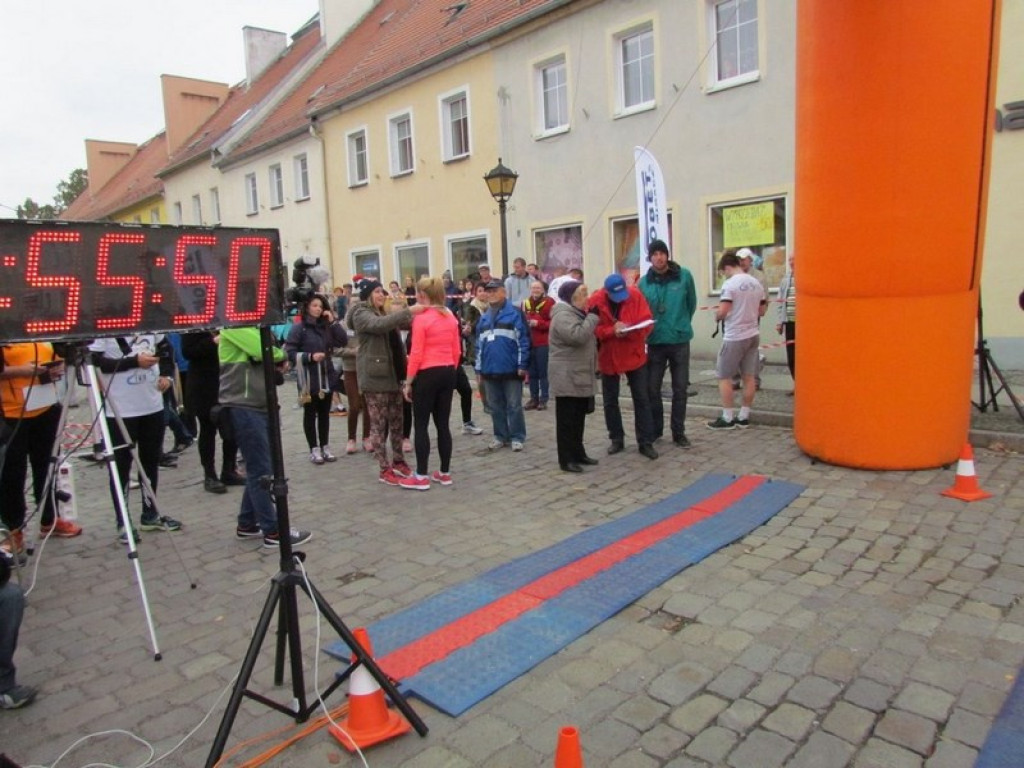 Biegali w Lewinie Brzeskim w ramach III edycji akcji 