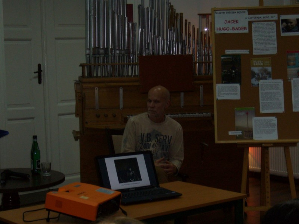 Spotkanie z Jackiem Hugo-Baderem w Grodkowie