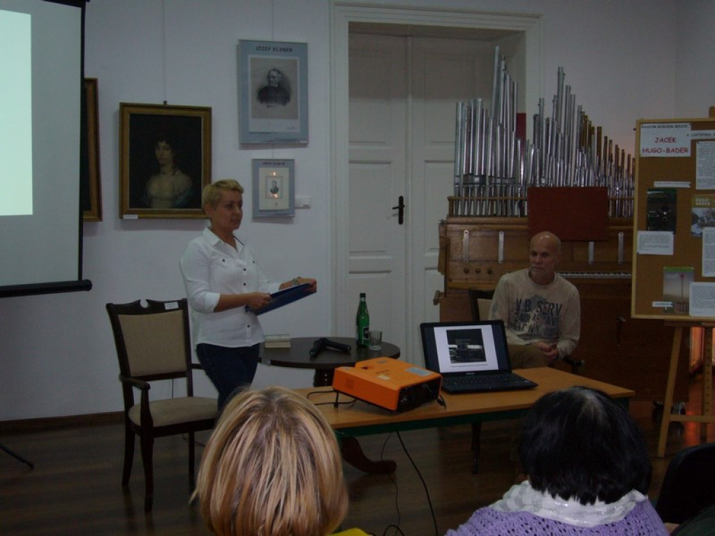 Spotkanie z Jackiem Hugo-Baderem w Grodkowie