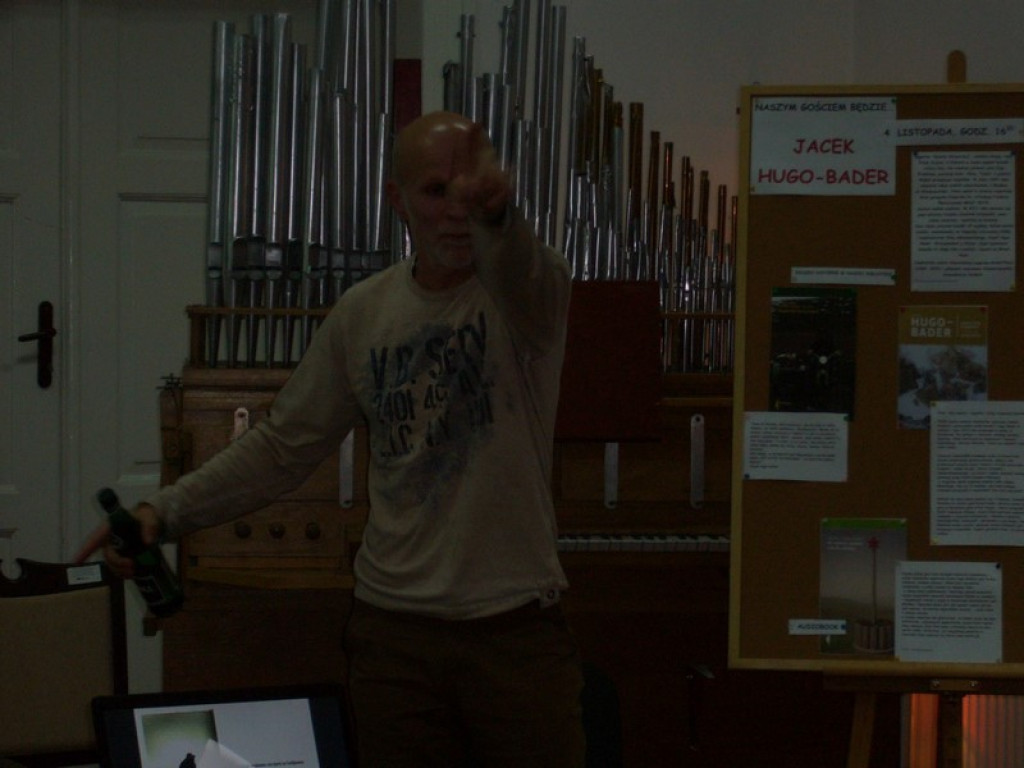 Spotkanie z Jackiem Hugo-Baderem w Grodkowie