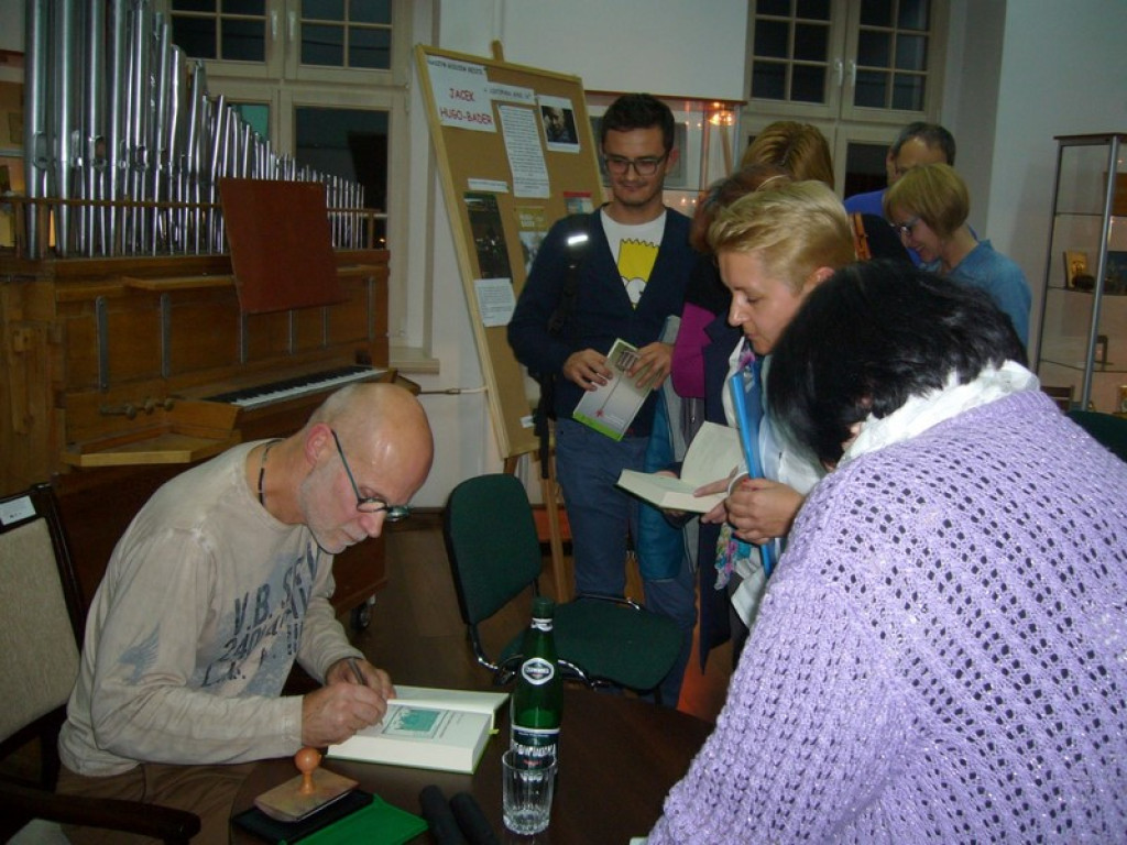 Spotkanie z Jackiem Hugo-Baderem w Grodkowie