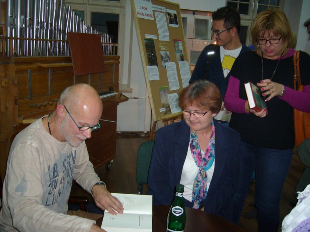 Spotkanie z Jackiem Hugo-Baderem w Grodkowie