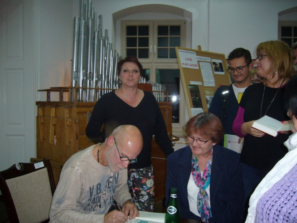 Spotkanie z Jackiem Hugo-Baderem w Grodkowie