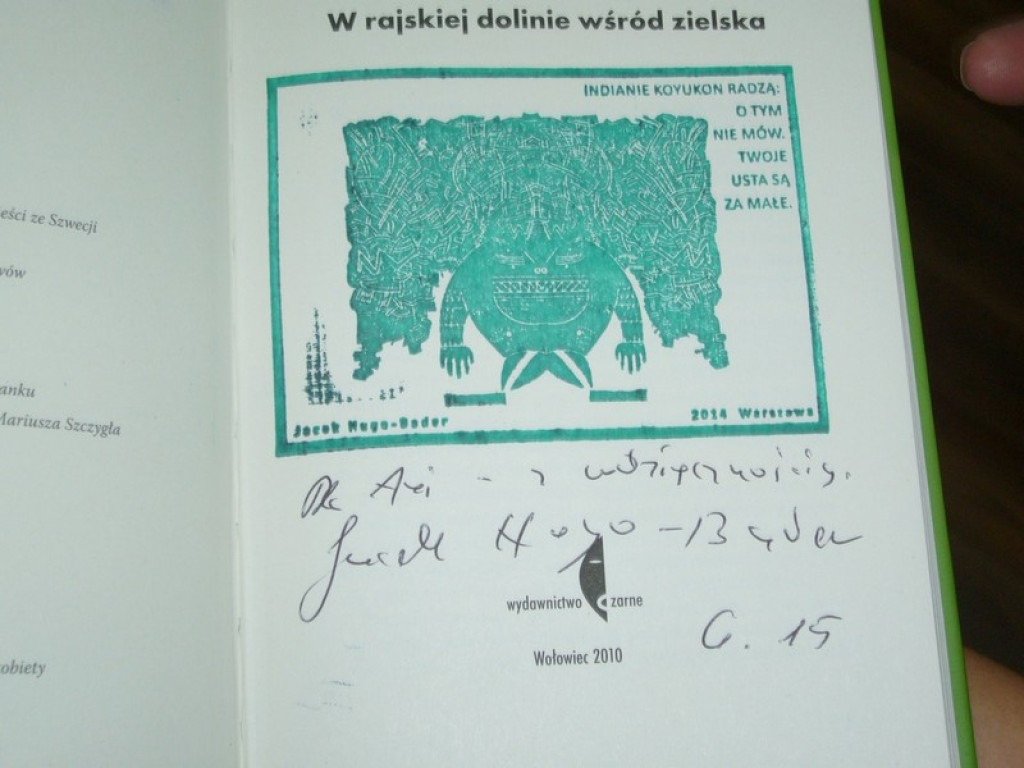 Spotkanie z Jackiem Hugo-Baderem w Grodkowie