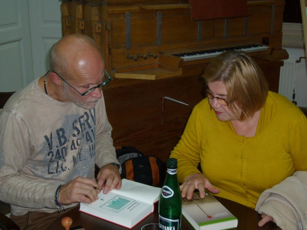 Spotkanie z Jackiem Hugo-Baderem w Grodkowie