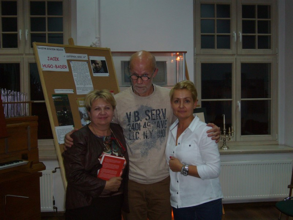 Spotkanie z Jackiem Hugo-Baderem w Grodkowie