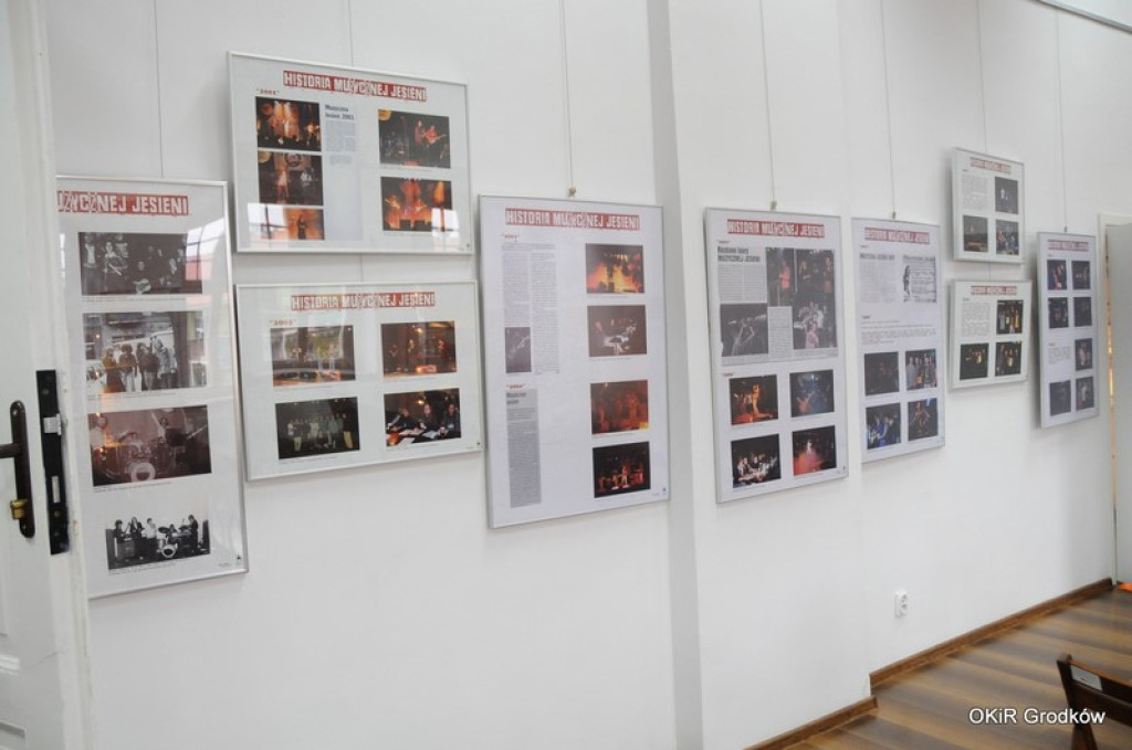 Muzyczna Jesień Grodków 2015 - fotorelacja z wernisażu wystawy