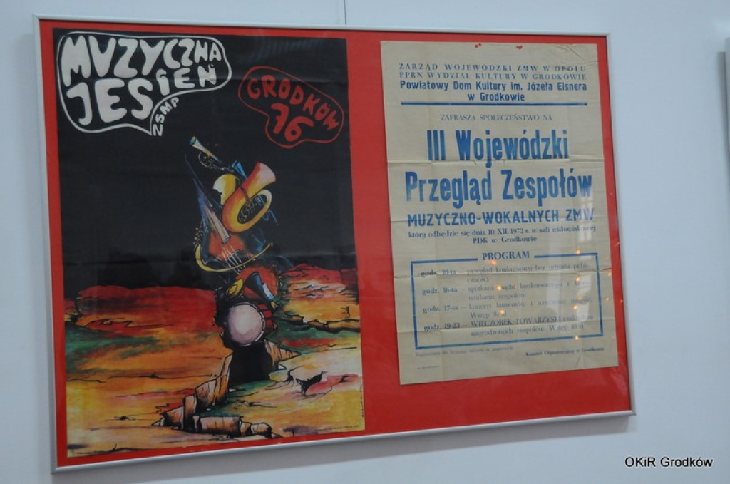 Muzyczna Jesień Grodków 2015 - fotorelacja z wernisażu wystawy