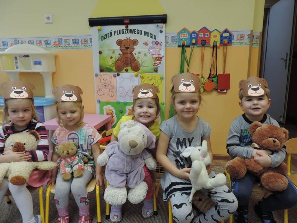 Wszystkie dzieciaki kochają misiaki