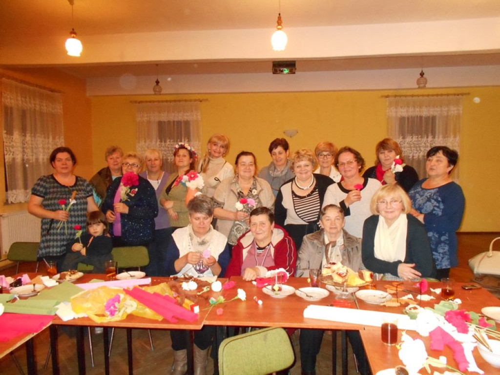 Warsztaty florystyczne we wsi Stroszowice