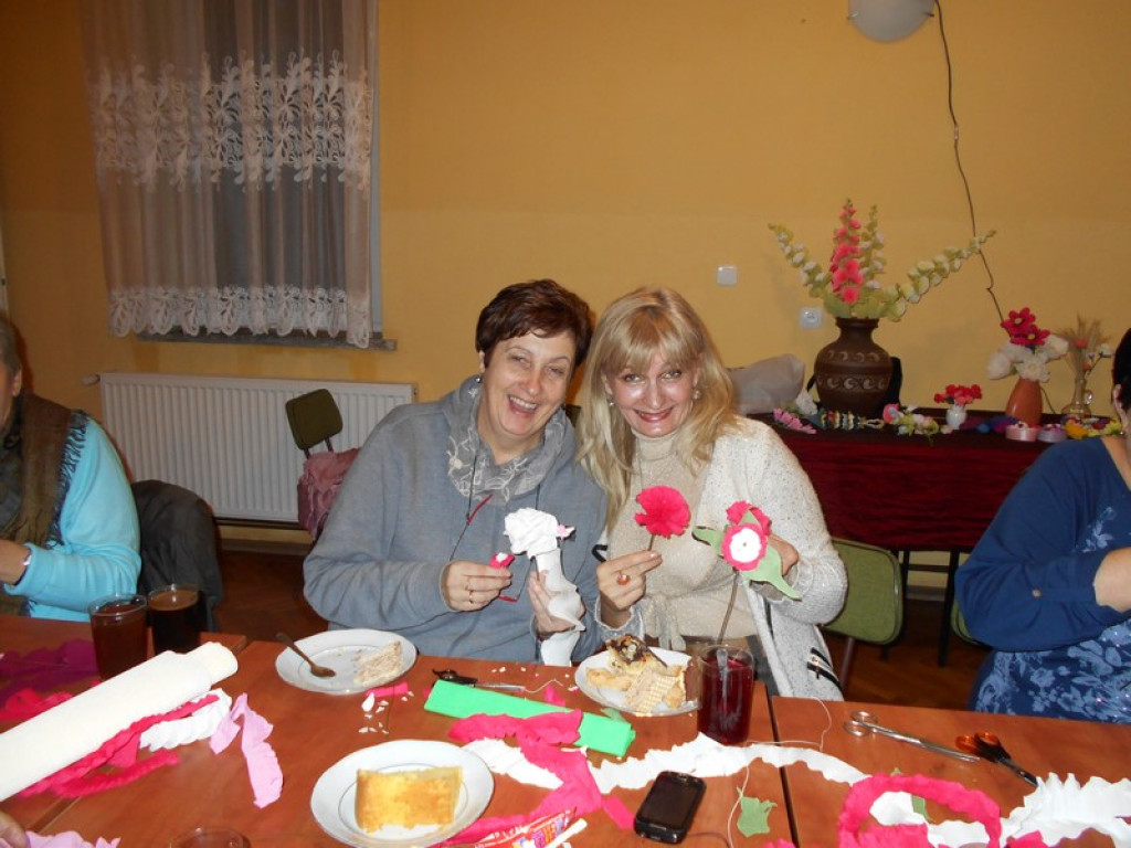 Warsztaty florystyczne we wsi Stroszowice