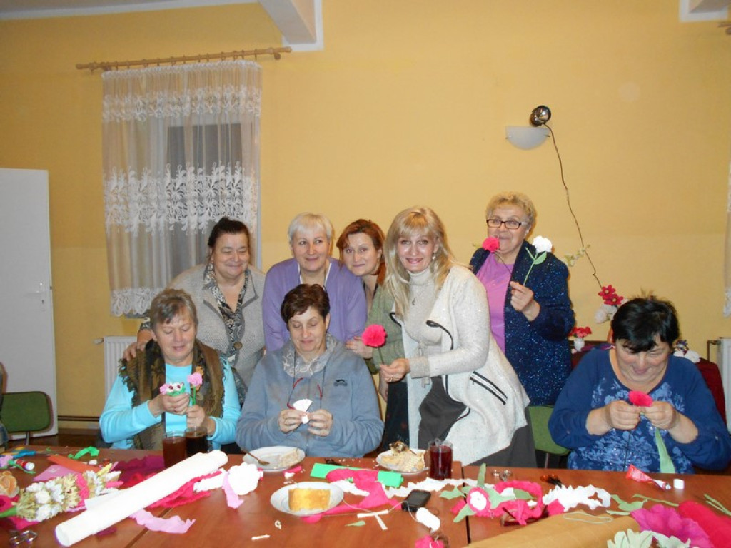 Warsztaty florystyczne we wsi Stroszowice