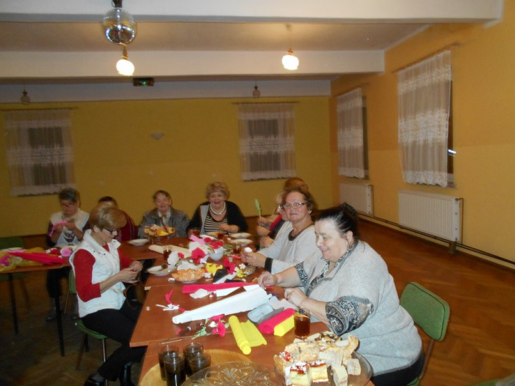 Warsztaty florystyczne we wsi Stroszowice