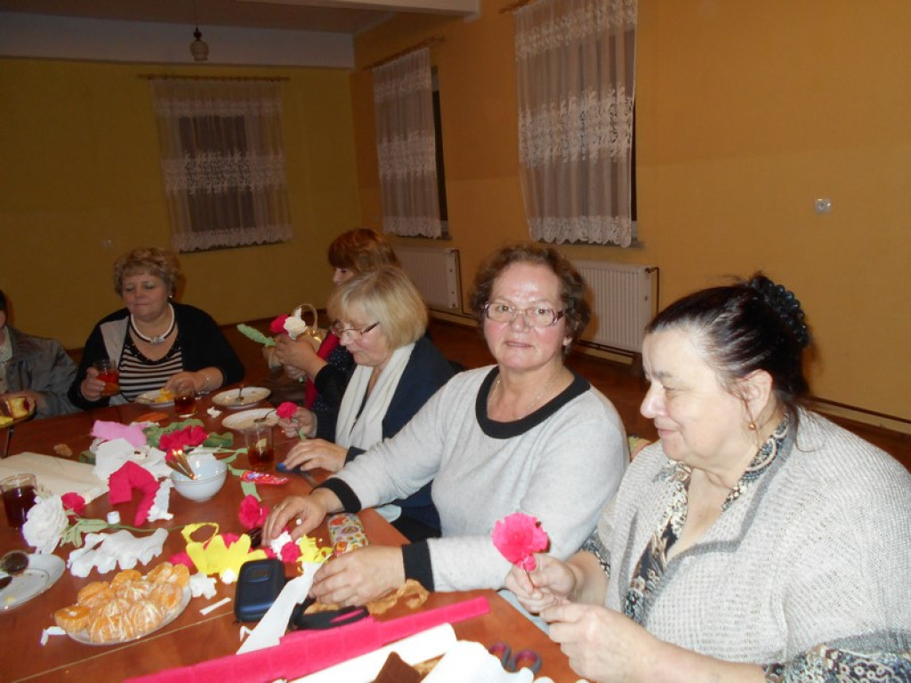 Warsztaty florystyczne we wsi Stroszowice