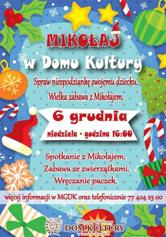 Weekendowy Informator Imprezowy 04-06.12.2015