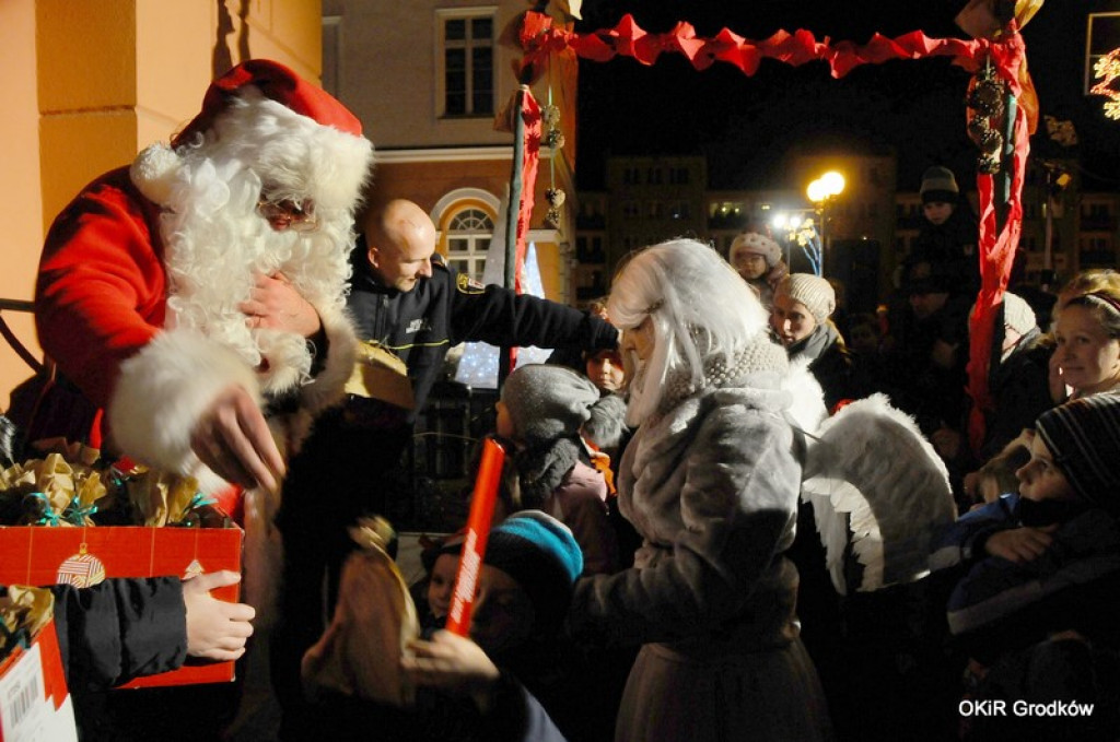 Mikołaj z wizytą w Grodkowie [fotorelacja]